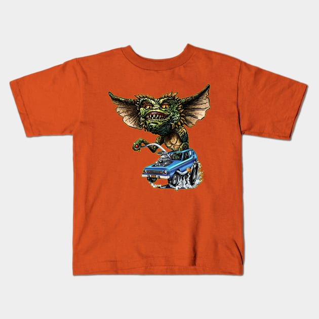 Gremlins Kids T-Shirt by ChetArt